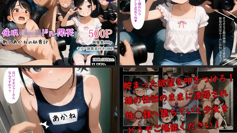 催◯ジ◯二ドル開発 新人あかねの秘密OPのエロアイキャッチ画像